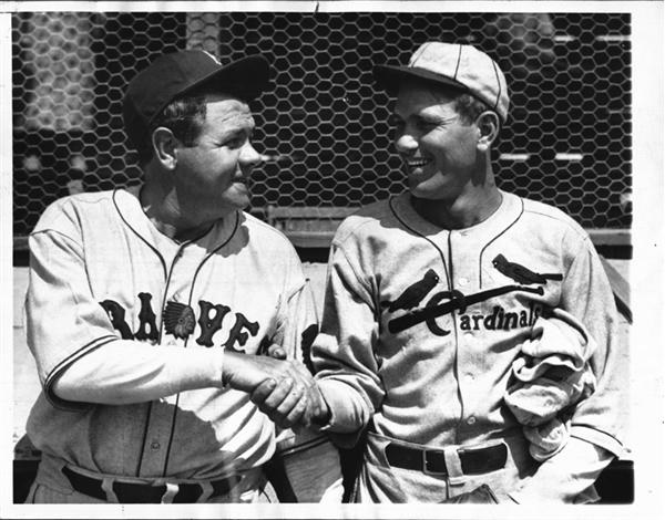 Babe Ruth and Lou Gehrig - BABE RUTH & DIZZY DEAN
Two Giants, 1935