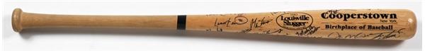 All Sports - Unique Sports Stars Signed Bat with Lance Armstrong
