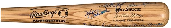 - 500 Home Run Club Signed Baseball Bat