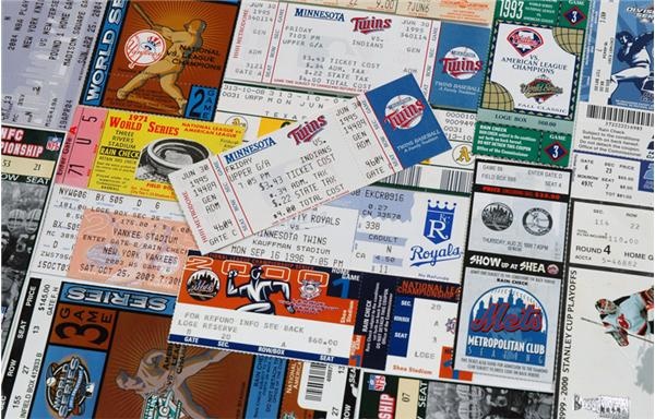 All Sports - Large Ticket Collection (220)