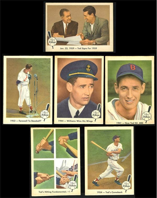 Baseball and Trading Cards - 1959 Fleer Ted Williams Complete Set
