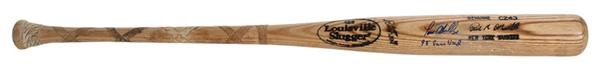 Paul O’Neill Signed 98 Game Used Bat