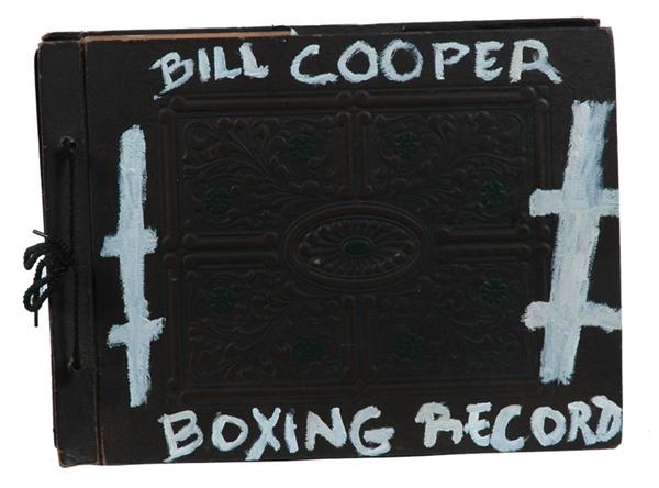 1940 Bill Cooper Boxing Scrapbook (90+ pieces)