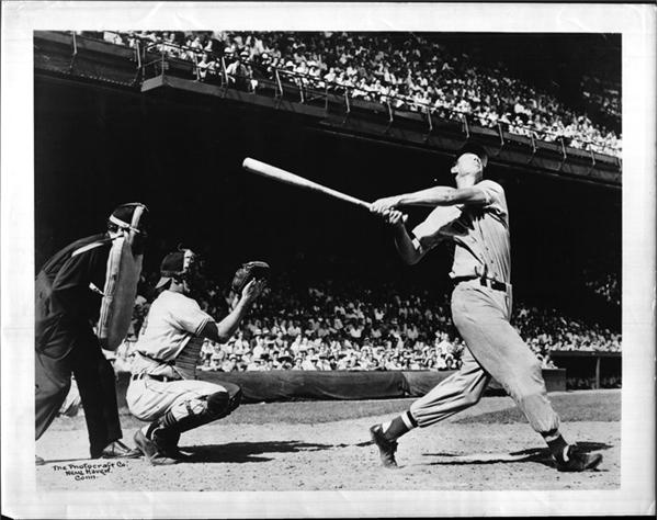 Three Oversized 1946 Ted Williams Photographs