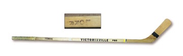 Early 1970's Bobby Orr Game Used Victoriaville Stick