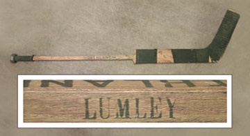 1950's Harry Lumley Game Used Northland Goal Stick