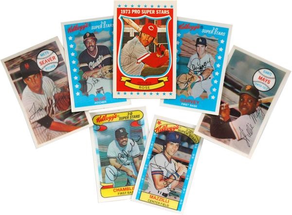 - 1970 to 1982 Run of Kellogs Baseball Sets (13)