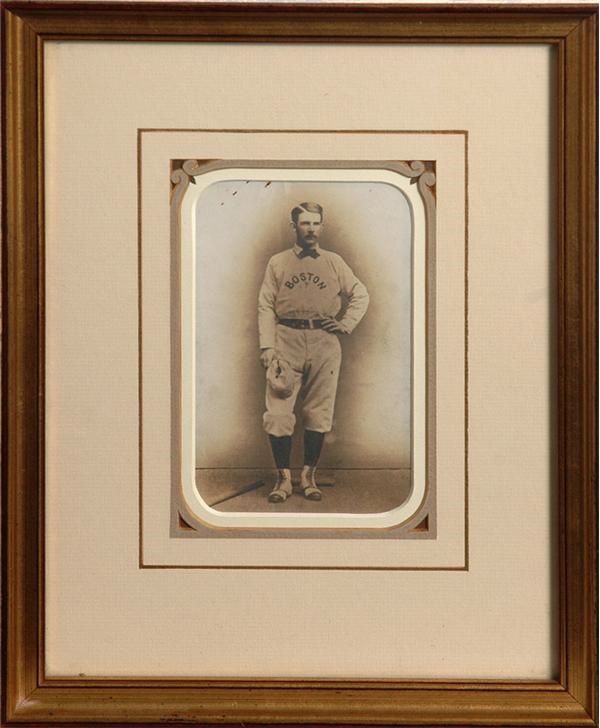 19th Century Baseball - 1873 A. G. Spalding Cabinet Photo