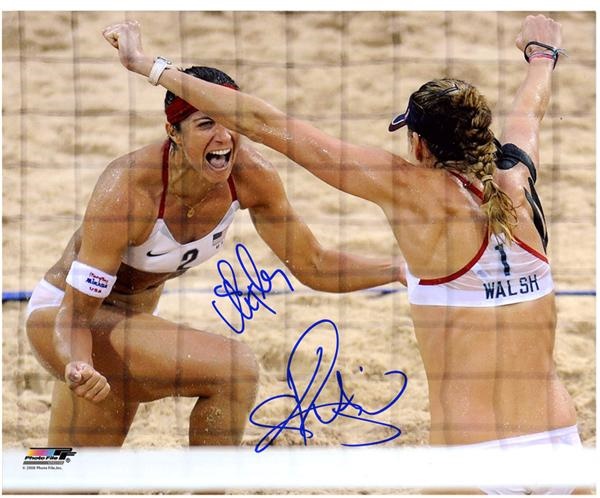 All Sports - 2008 Womens Beach Volleyball Gold Medalist Signed Photos (104)