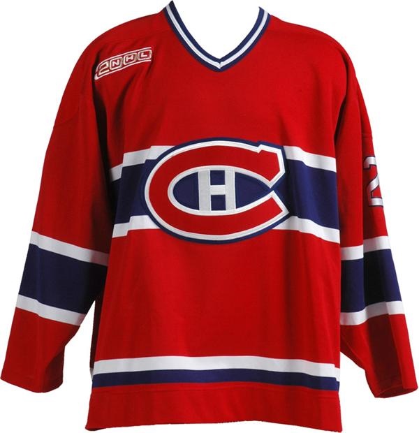 Hockey Equipment - 1999-00 Shayne Corson Montreal Canadiens Game Worn Jersey