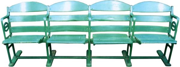 Pete Rose & Cincinnati Reds - Crosley Field Figural Seats (Set of 4)