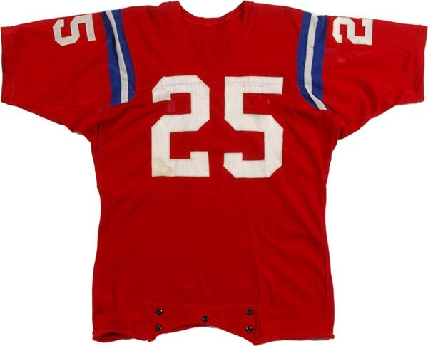 Football - 1960's Ross O'Hanley Patriots Game Used Jersey