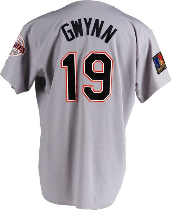 Baseball Equipment - 1994 Tony Gwynn Game Used Jersey and Signed Hat