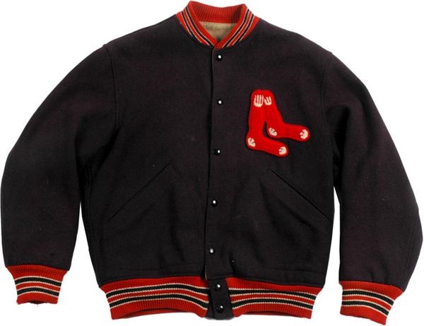 Baseball Equipment - 1950's Boston Red Sox Jacket