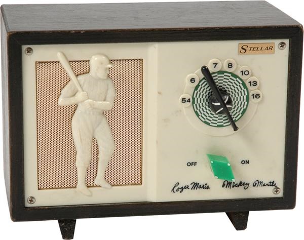 - 1962 Mickey Mantle and Roger Maris Radio