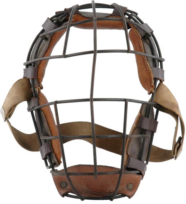 19th Century Baseball - Near Mint 1890's Catchers Mask