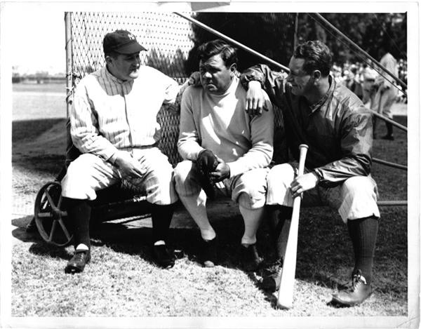 Babe Ruth and Lou Gehrig - Ruth, Gehrig and McCarthy