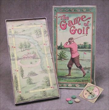 Golf - 1890's J.H. Singer Game Of Golf