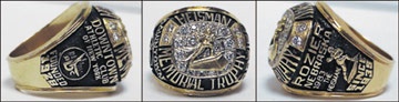Football - 1983 Mike Rozier Heisman Trophy Winner's Ring