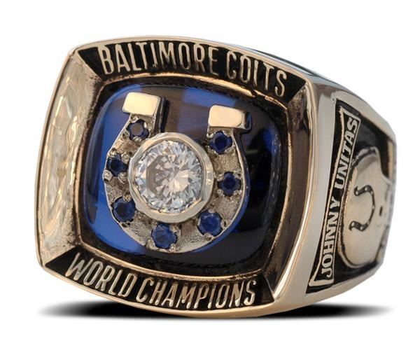 Football - 1970 Baltimore Colts World Championship Ring