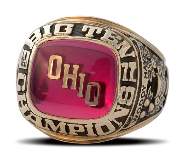 1977 Ohio State Football Big Ten Championship Ring