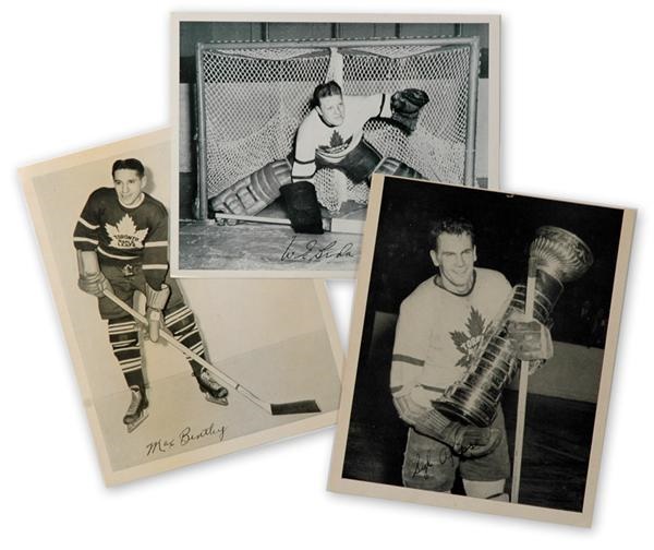 1945-1954 Toronto Maple Leafs Quaker Oaks 8 x 10 Photographs (45)