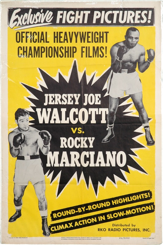 Muhammad Ali & Boxing - Three 1950s Fight Films Posters