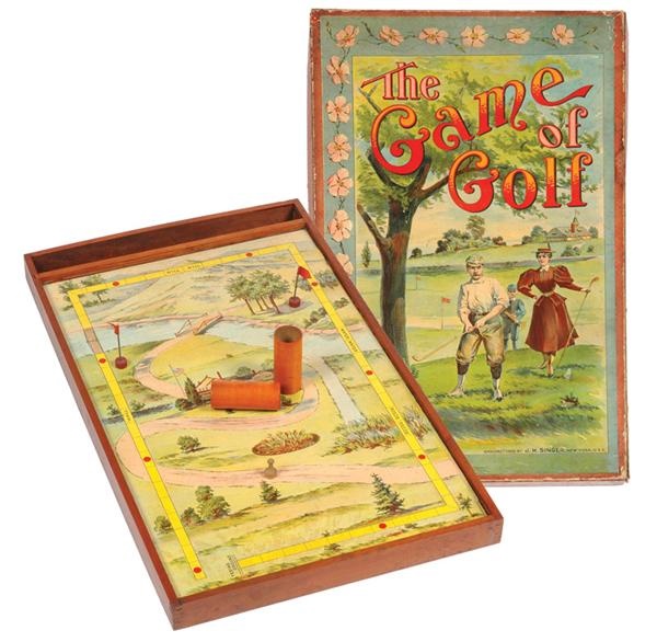 - 1880s Game of Golf by Singer