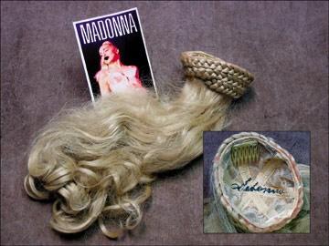 Madonna Signed Hair Extension