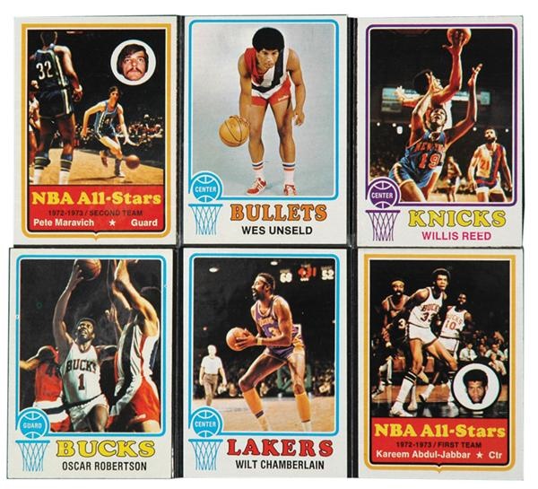 Mr. X - 1973-74 Topps Basketball Complete Set