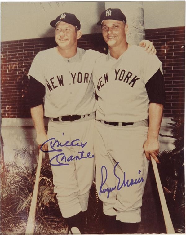 Mantle and Maris - Mickey Mantle and Roger Maris Signed Photograph