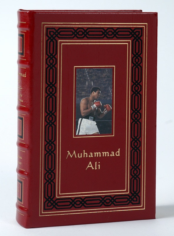 - Muhammad Ali "His Life and Times" Signed Leather-Bound Edition