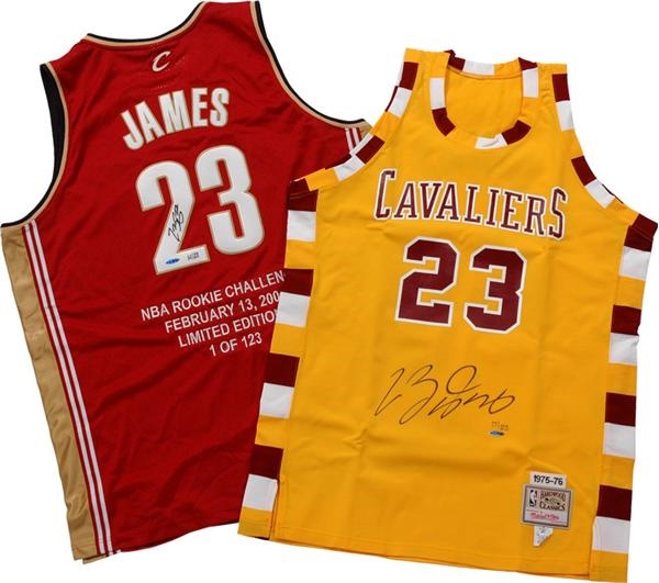 - Lebron James Limited Edition Signed Jersey by UDA (2)
