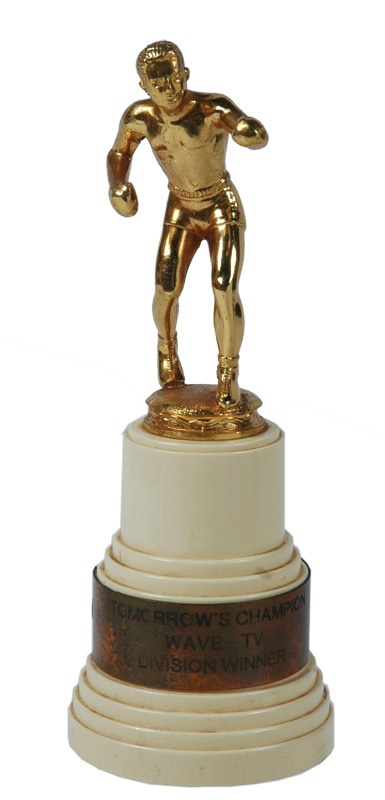 - 1958 Cassius Clay Boxing Trophy