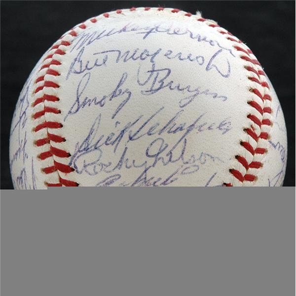 Clemente and Pittsburgh Pirates - Roberto Clemente's 1960 World Championship Autographed Baseball