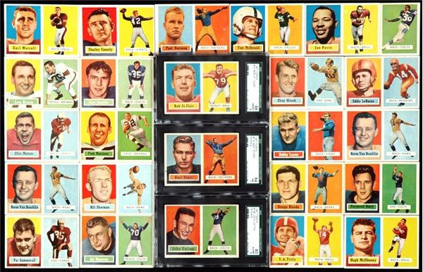 Baseball and Trading Cards - 1957 Topps Football Set