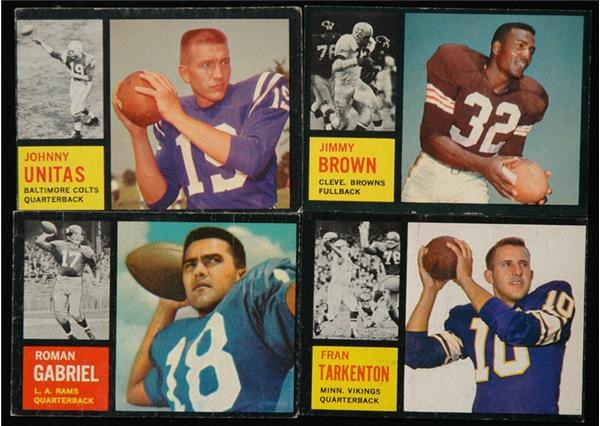 Baseball and Trading Cards - 1962 Topps Football Set
