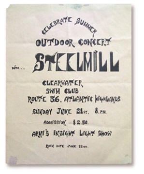 - 1970 Springsteen Steel Mill Handbill (8.5x11")