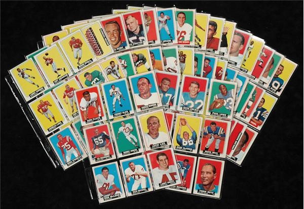 Baseball and Trading Cards - 1964 Topps Football Set