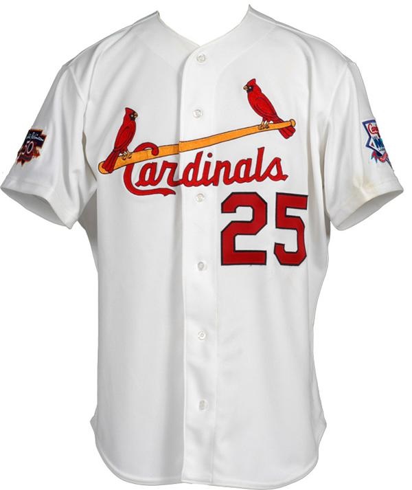 1997 Mark McGwire St. Louis Cardinals Signed Game Used Jersey