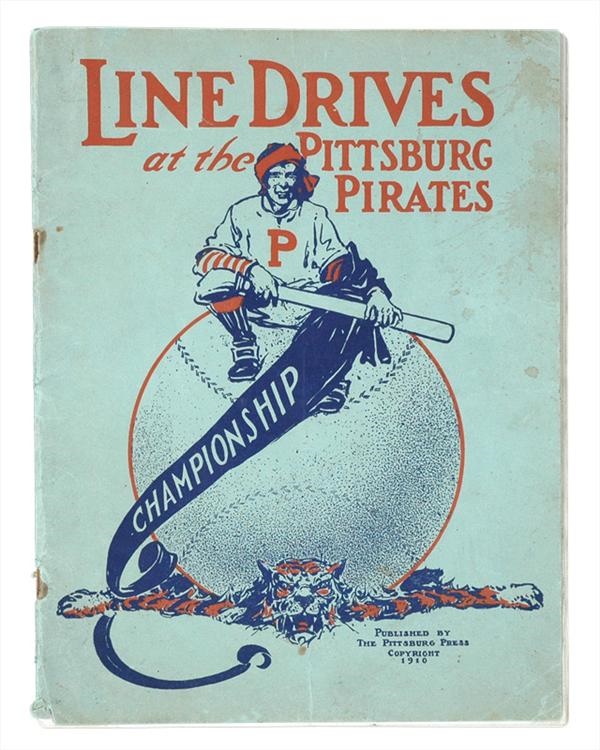 Clemente and Pittsburgh Pirates - 1909/10 Pittsburg Pirates Yearbook