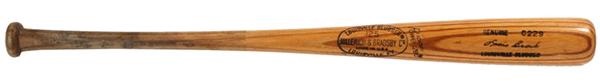 Baseball Equipment - 1965 - 68 Lou Brock Game Used Bat