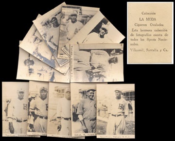 Cuban Sports Memorabilia - 1923-24 La Moda Cuban Baseball Cards (11)