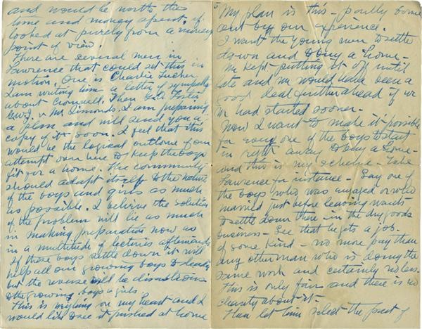 Basketball - James Naismith Letter Collection of 10