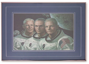 Space - Apollo 11 Signed Print