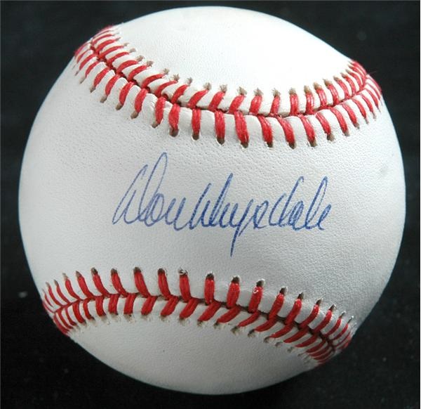 10 Don Drysdale Single Signed Baseballs