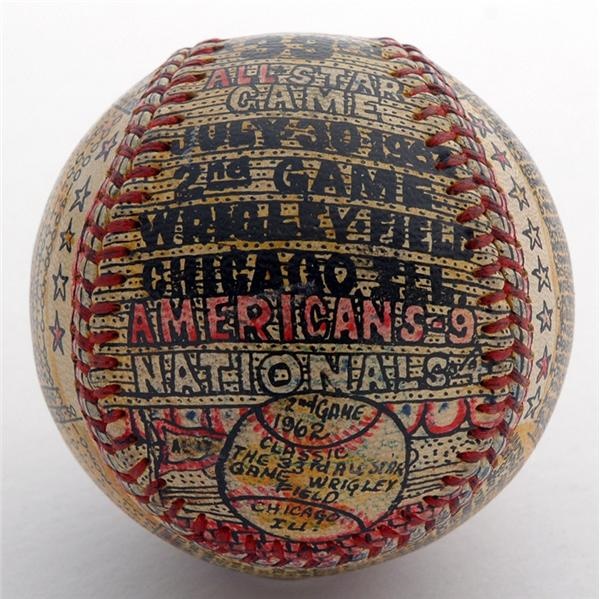George Sosnak 33rd All Star Game Painted Baseball