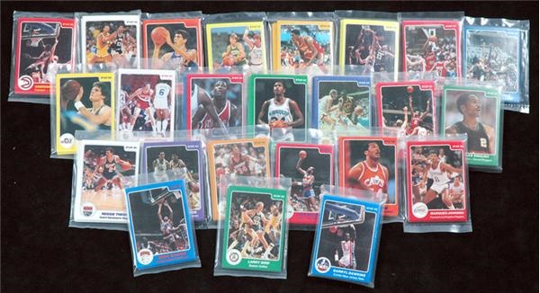 1984-85 Star Company Basketball Complete Set Sealed in Original Bags