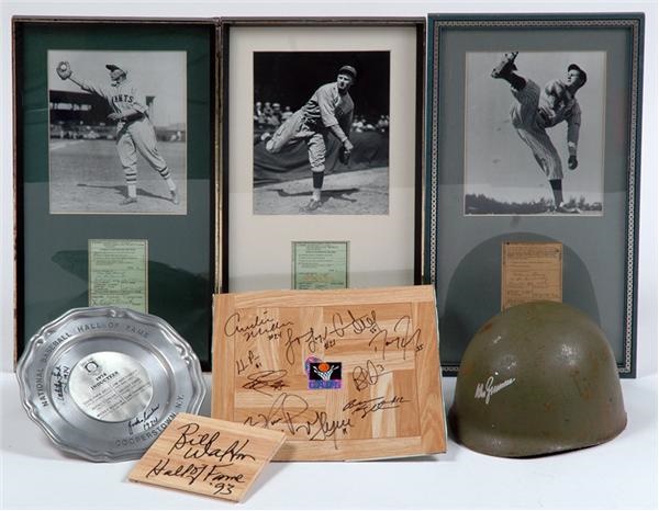 - Large Collection of Signed Items 30 Signed Items Including Helmets, Photos and Numerous Items