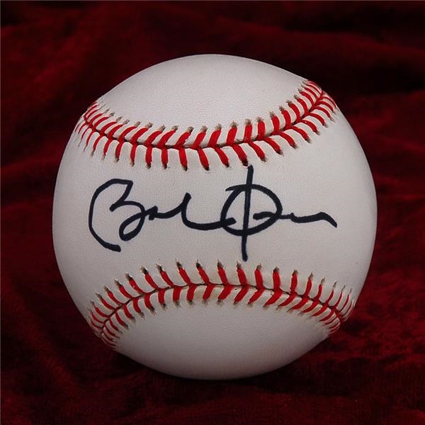 - Barack Obama Single Signed Baseball